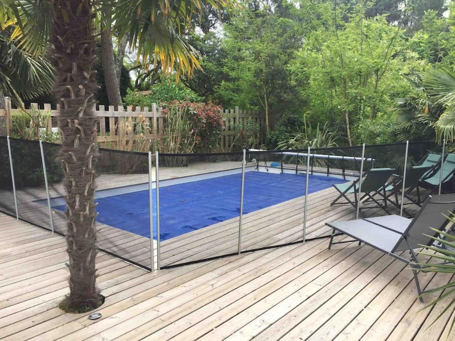 Villa Arcachon 12 Pers Avec Piscine Chauffee 1 Mai Au 30 Sept Екстер'єр фото